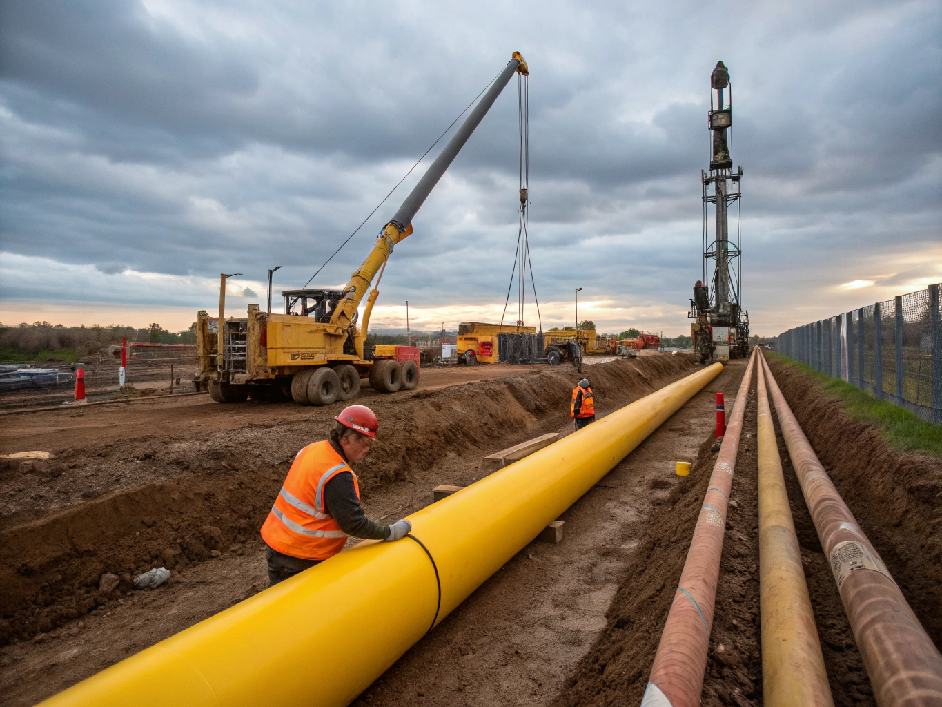 Industrial Pipeline Installation